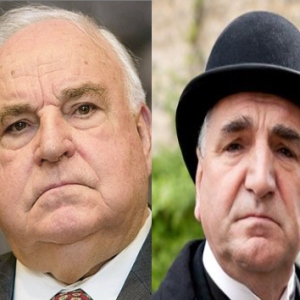 Doppelgänger: Helmut Kohl und Jim Carter