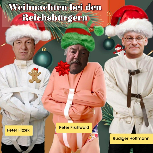 Reichsbürger - Peter Fitzek, Peter Frühwald und Rüdiger Hoffmann
