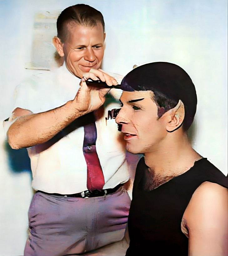 Mr. Spock beim Friseur